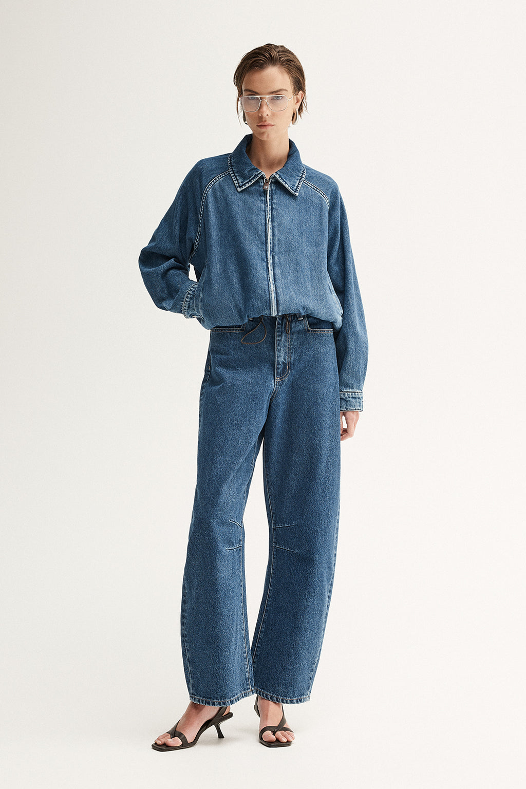 Addison Denim Jacket - Dark Indigo