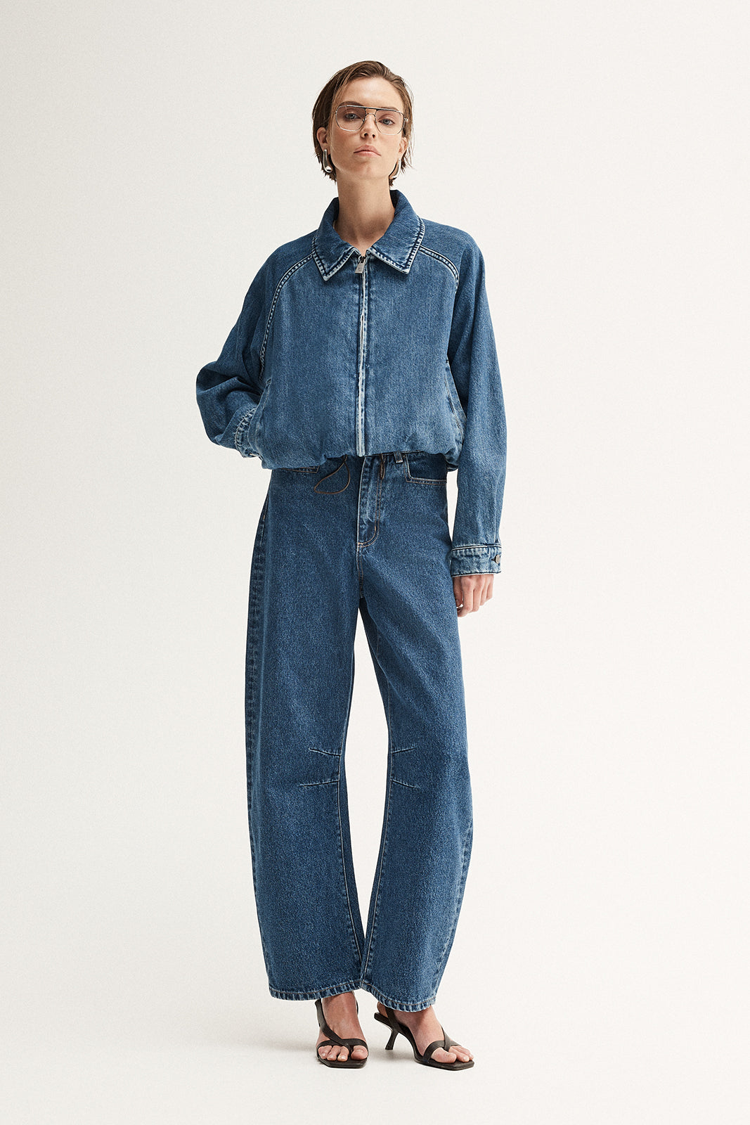 Addison Denim Jacket - Dark Indigo