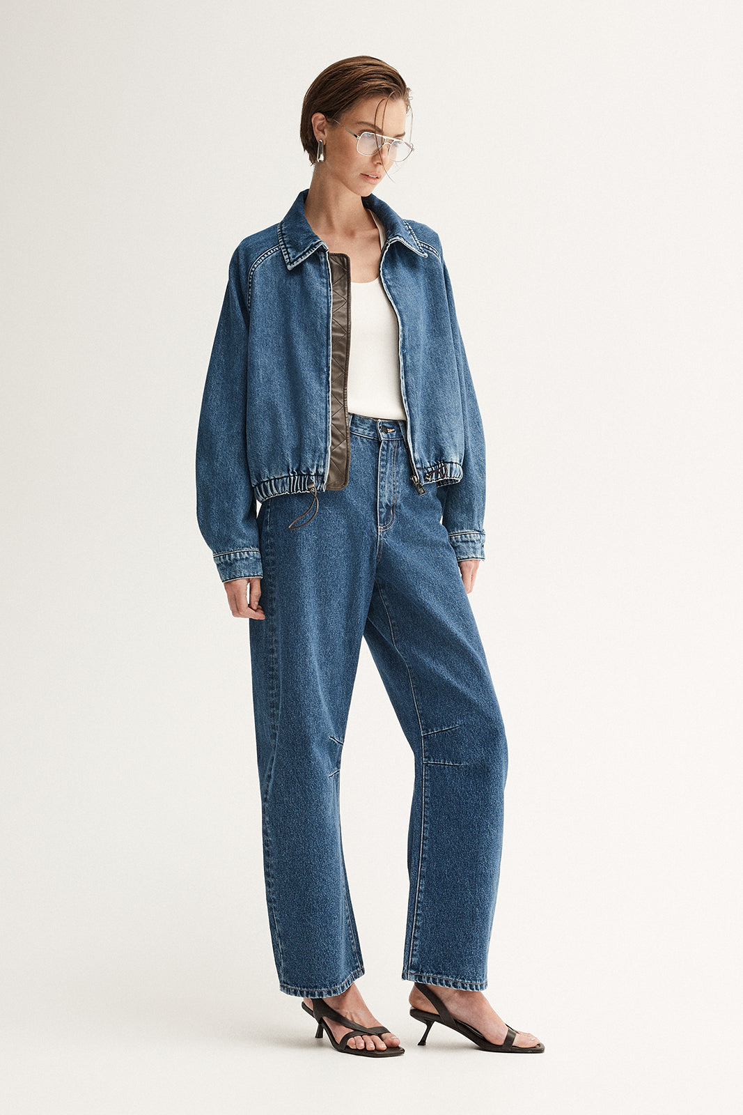 Addison Denim Jacket - Dark Indigo