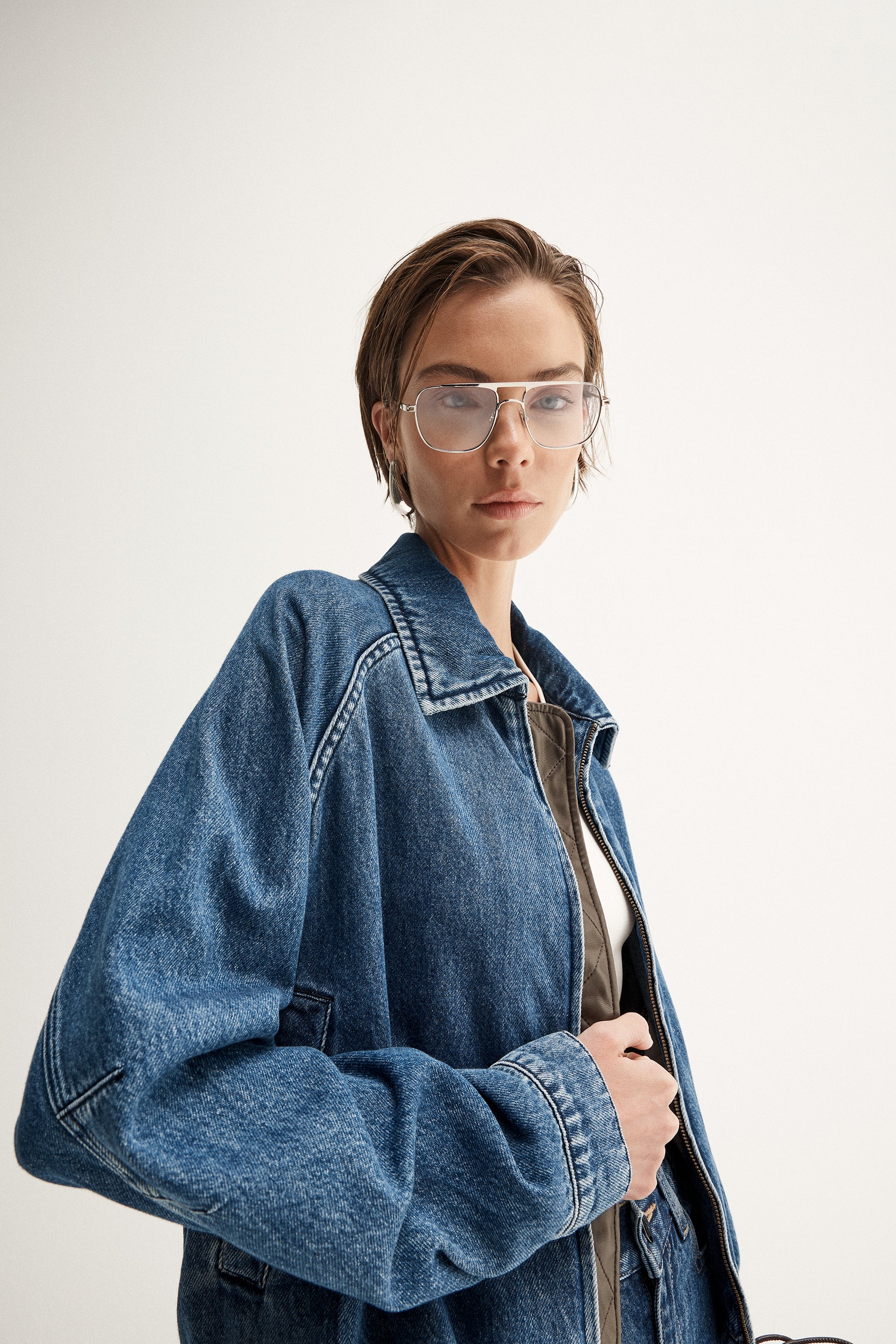 Addison Denim Jacket - Dark Indigo