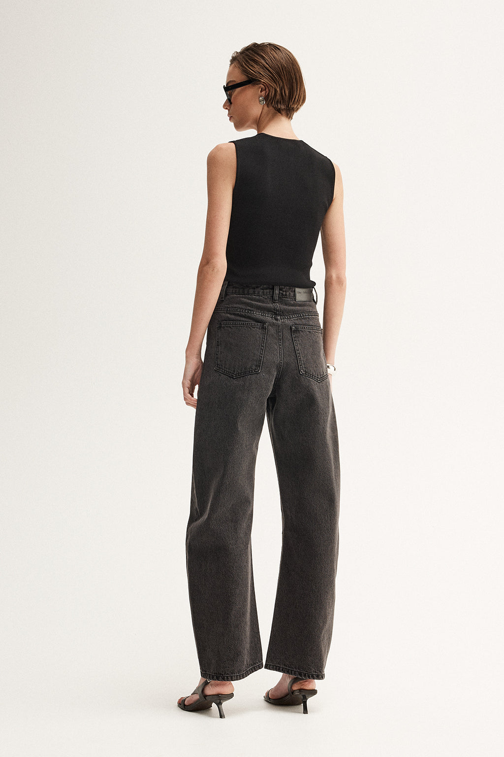 Chelsea Denim Jean - Black