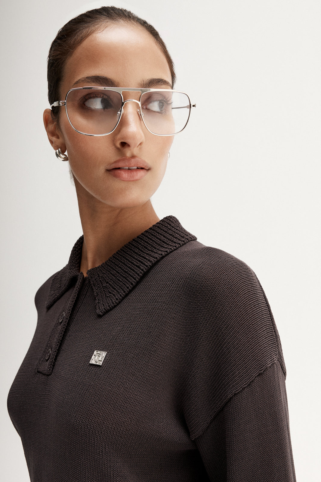 Osbourne Knit Top - Chocolate
