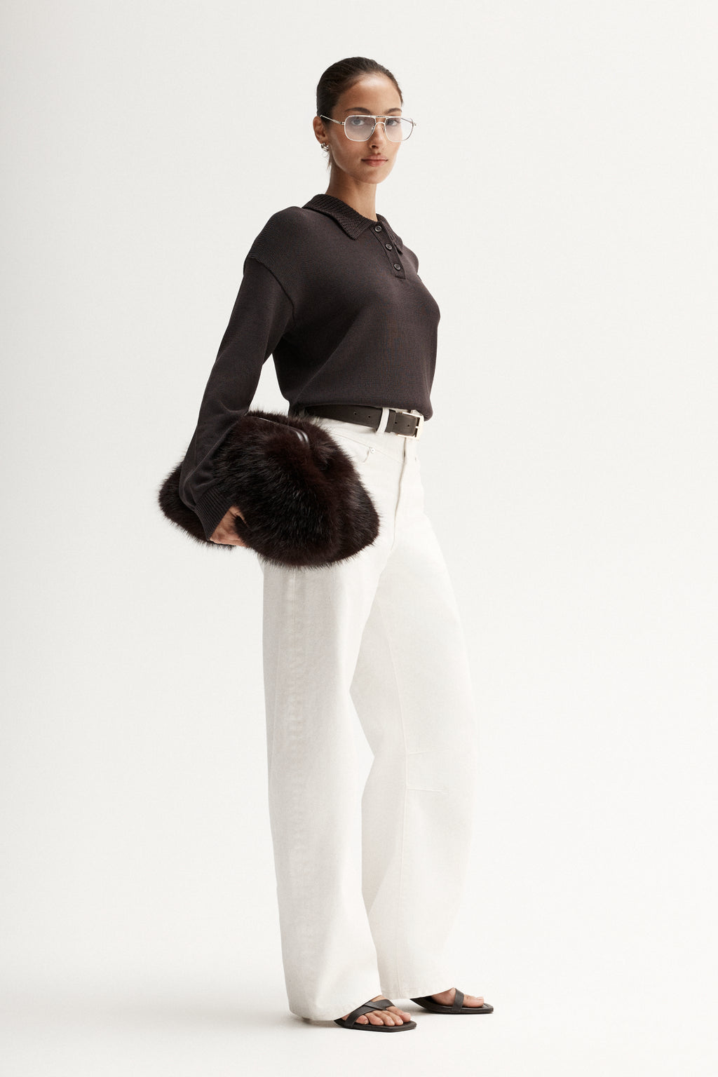Osbourne Knit Top - Chocolate