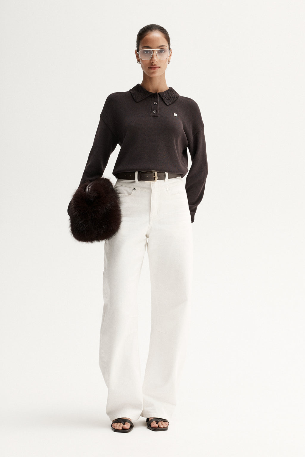 Osbourne Knit Top - Chocolate