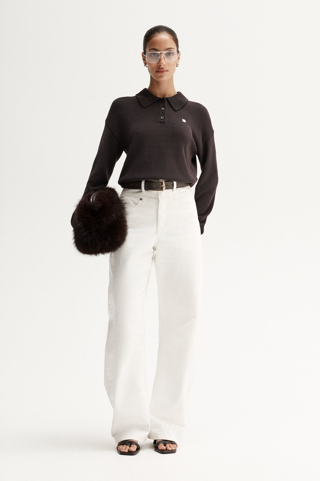 Osbourne Knit Top - Chocolate