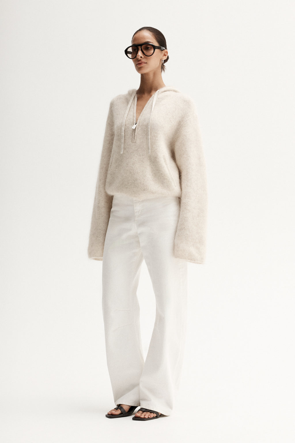 Madden Knit Jumper - Oatmarle
