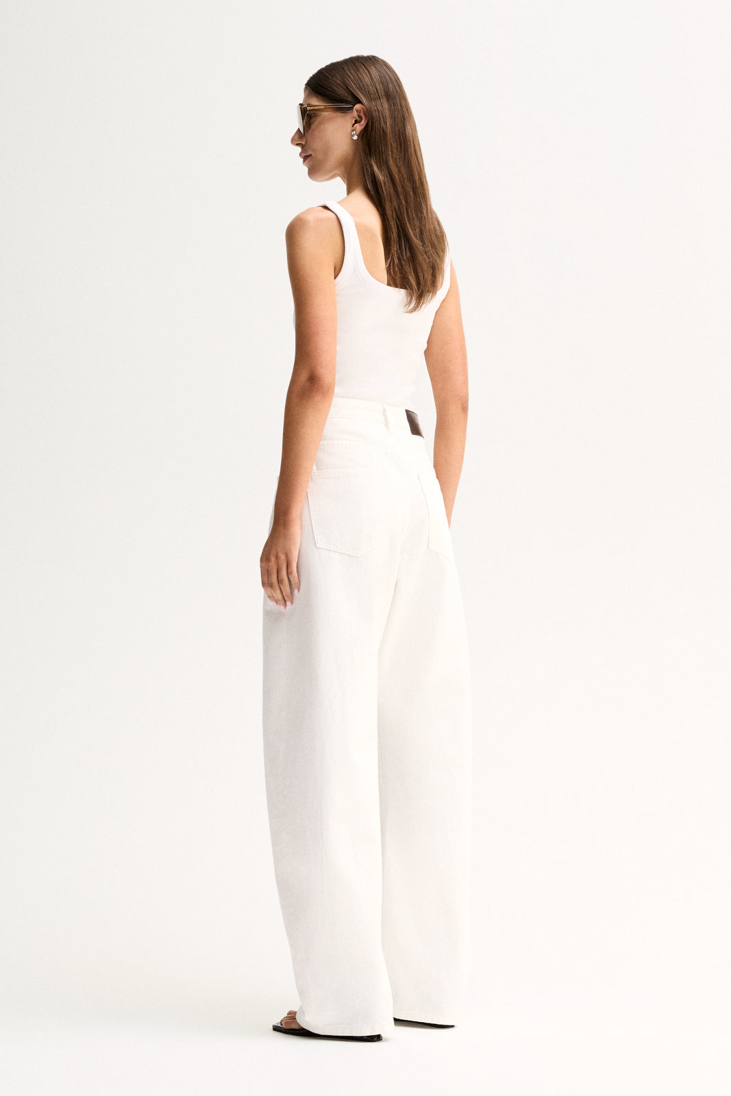 Silas Knit Top - White