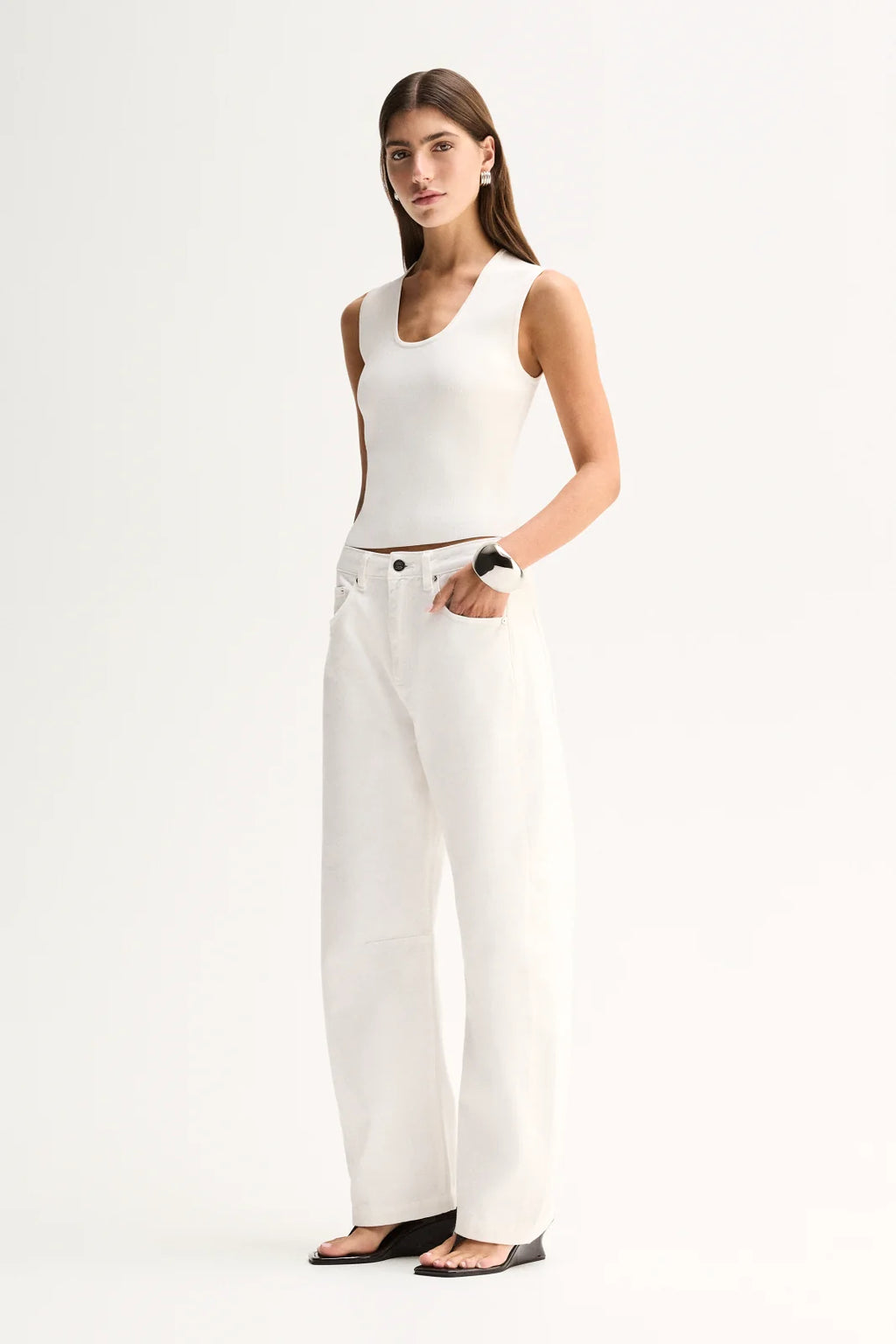 Mayfield Denim Pant - Ivory