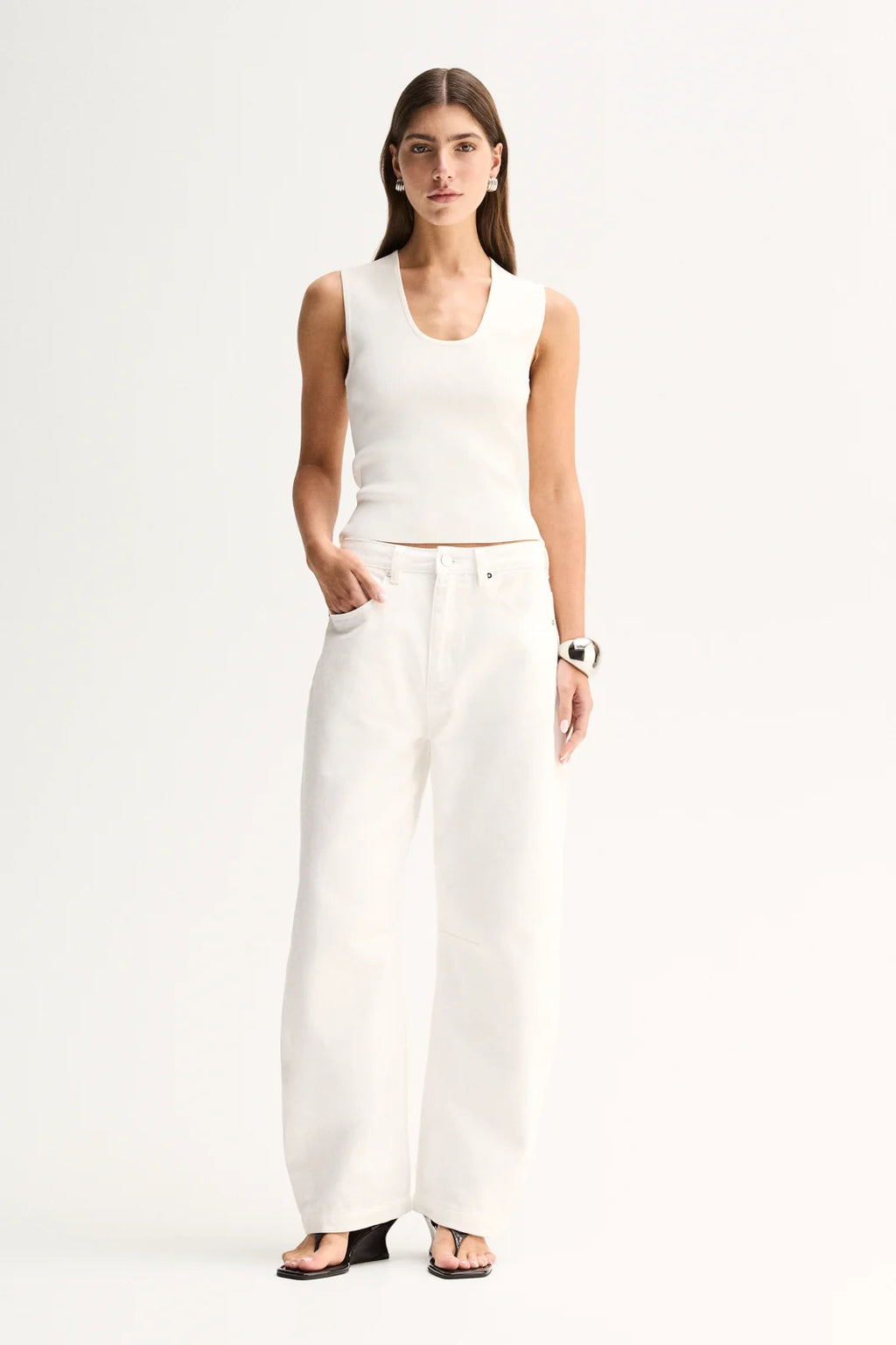 Mayfield Denim Pant - Ivory