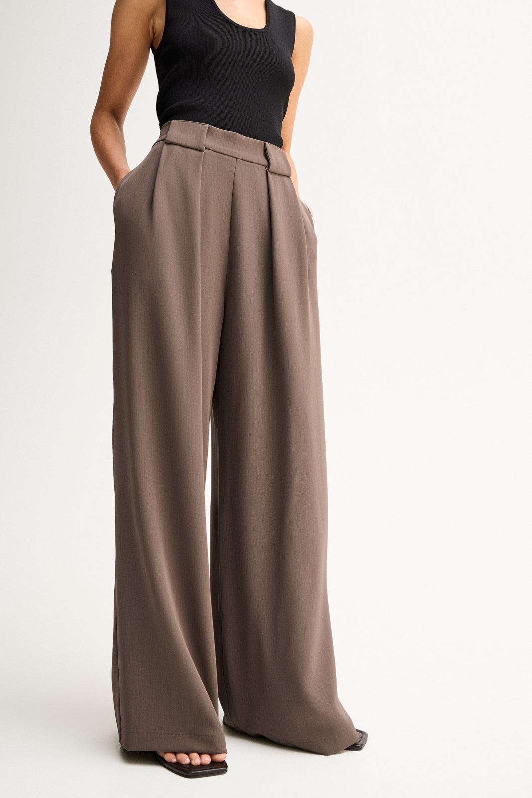 Fleur Pant - Taupe