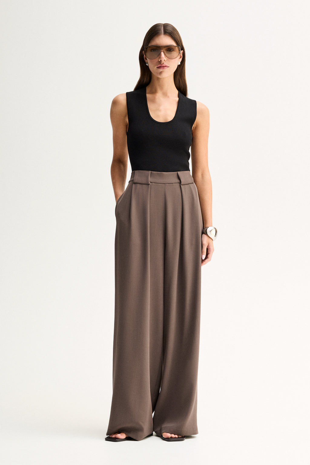 Fleur Pant - Taupe