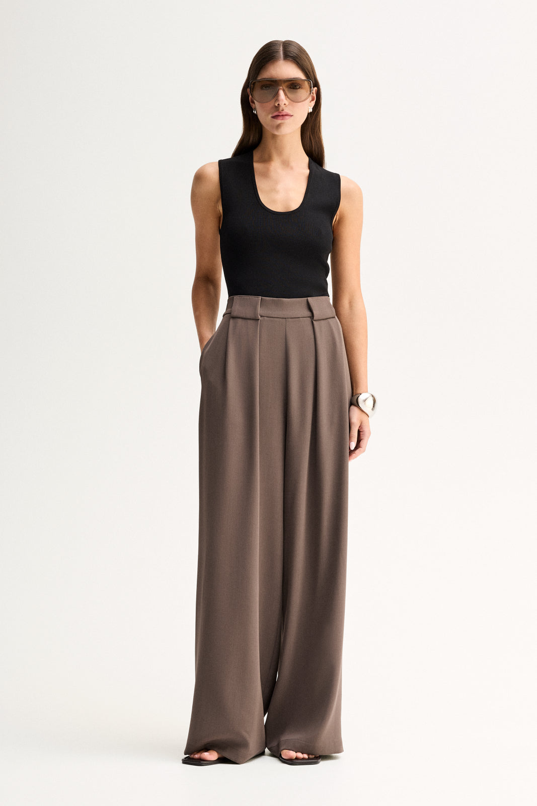 Fleur Pant - Taupe