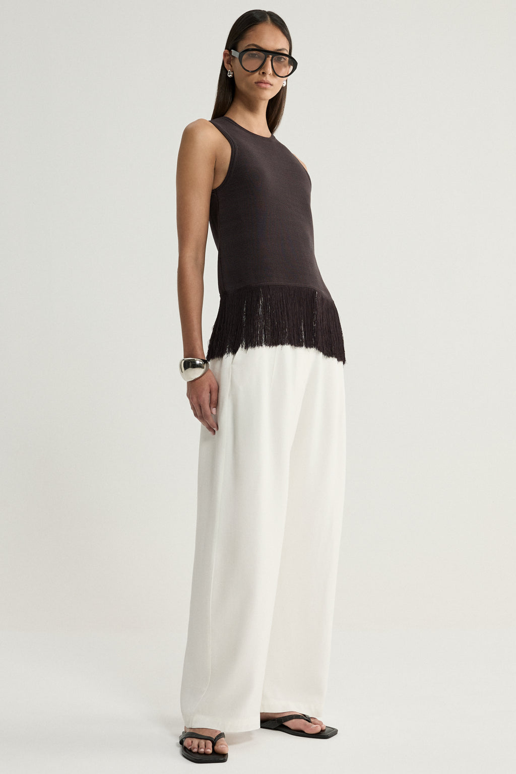Miles Knit Top - Chocolate