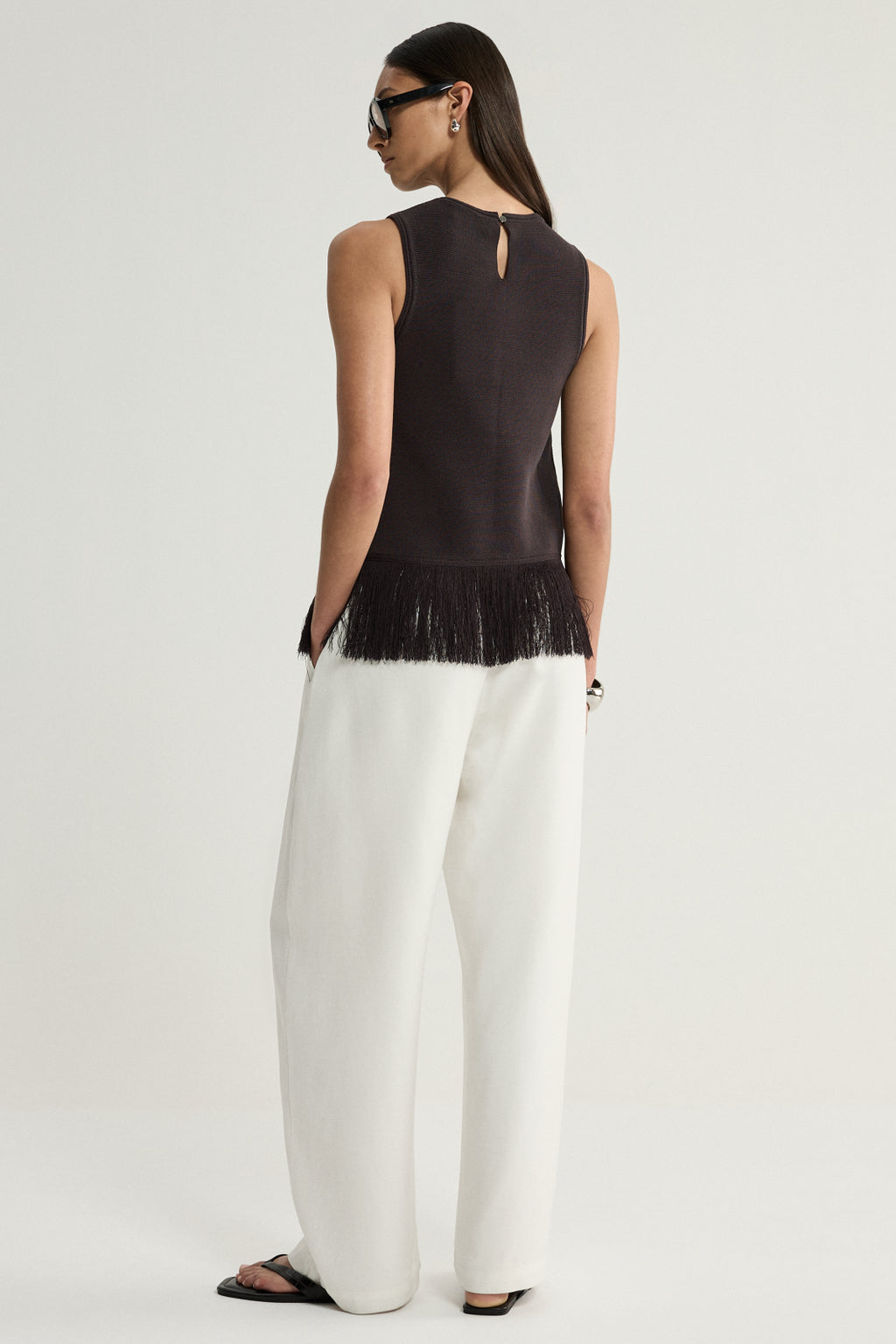 Miles Knit Top - Chocolate