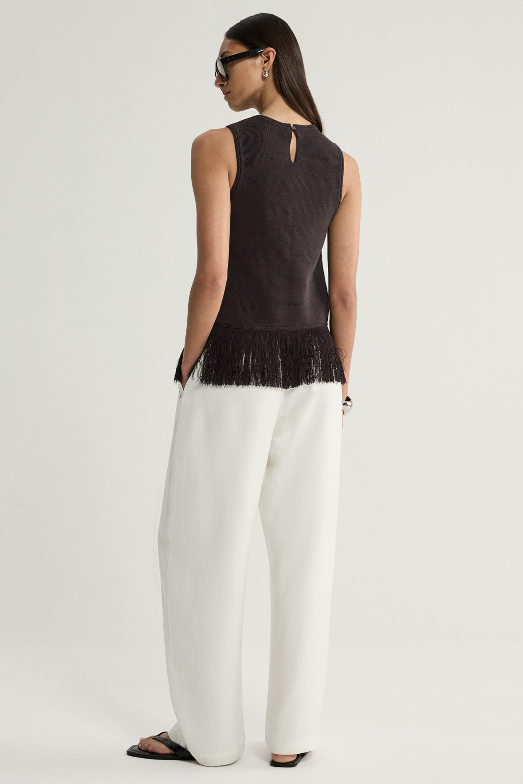 Miles Knit Top - Chocolate