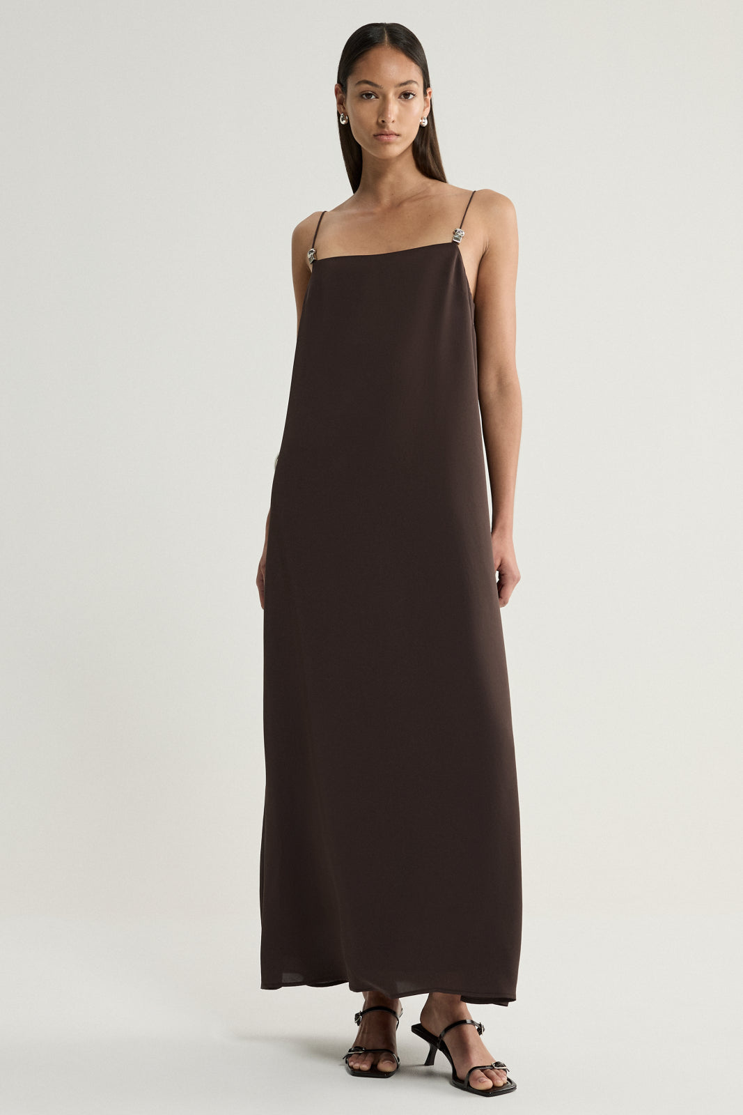 Haven Maxi Dress - Chocolate