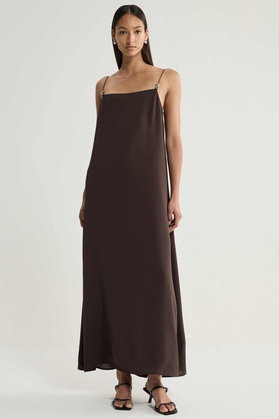 Haven Maxi Dress - Chocolate