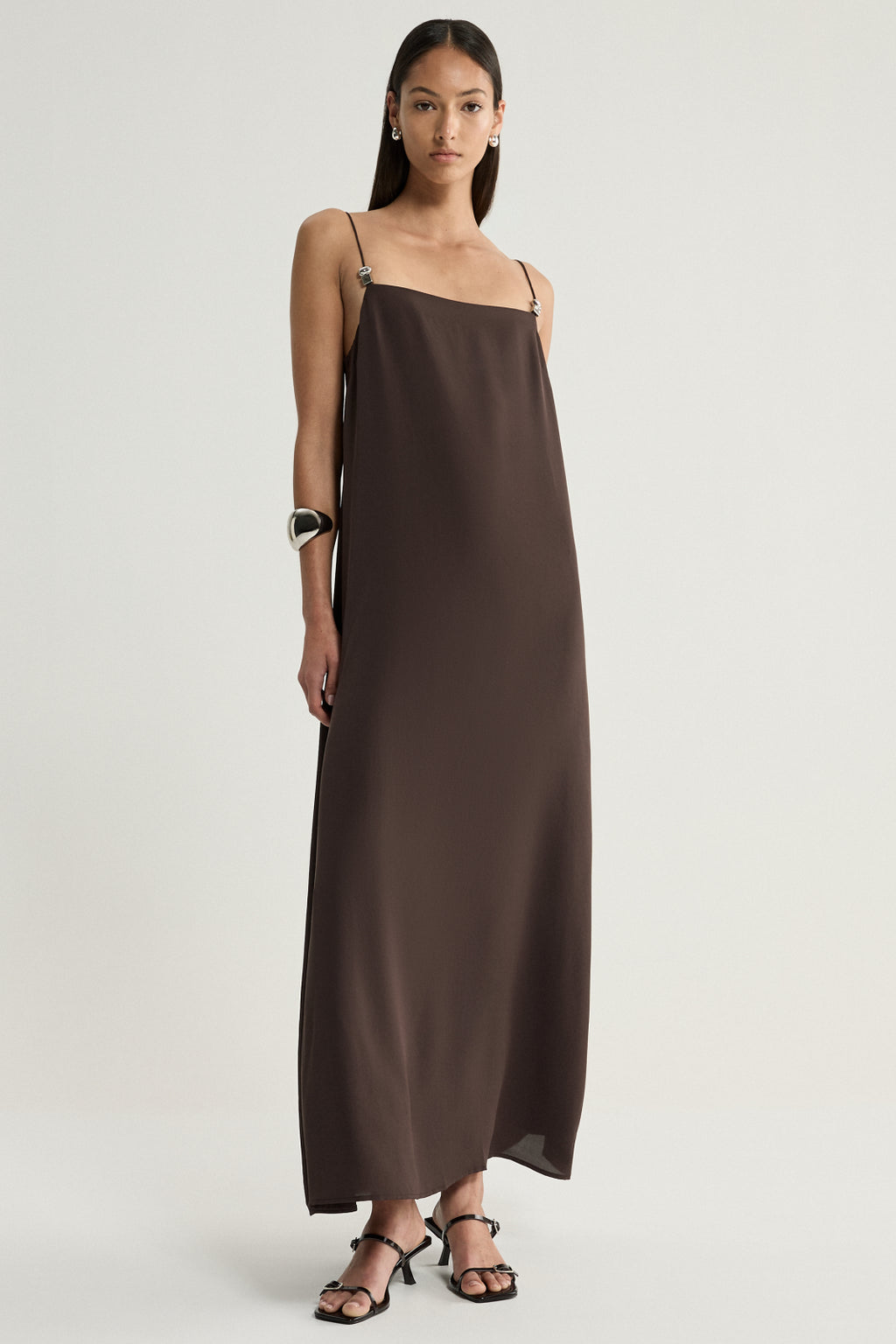 Haven Maxi Dress - Chocolate
