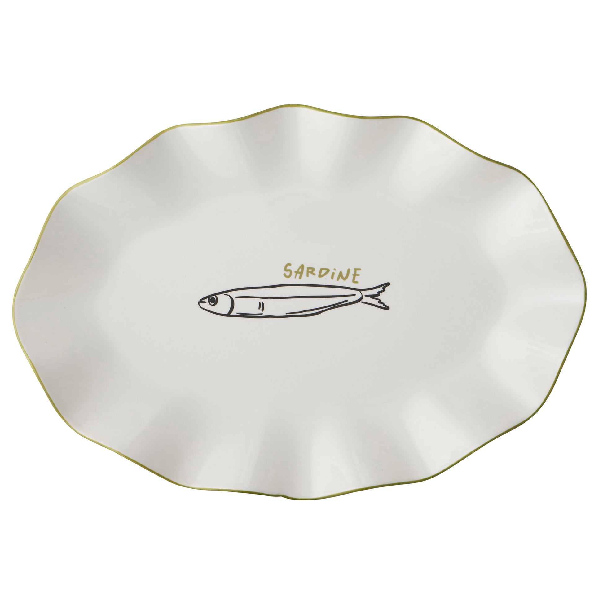 Mangiare Sardine Ceramic Platter - 32cm