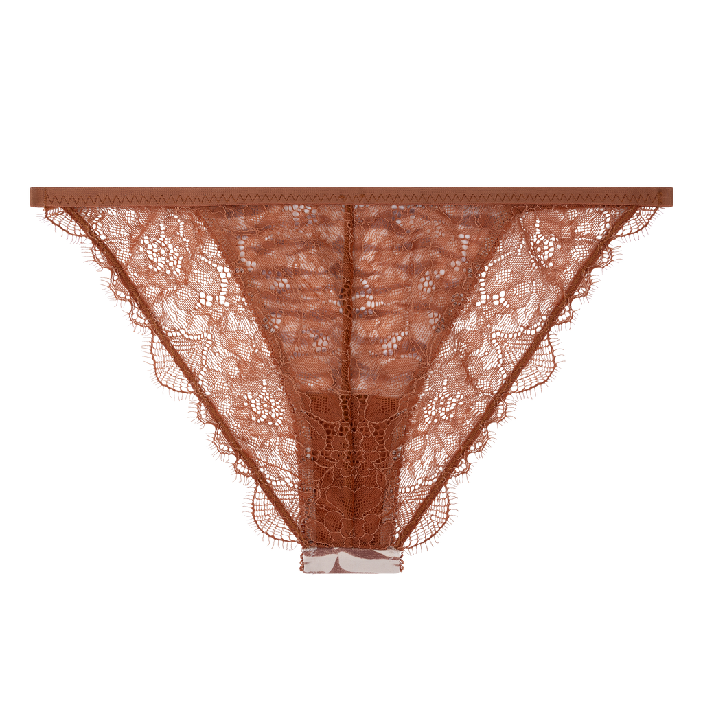 Wild Rose Brief - Brown