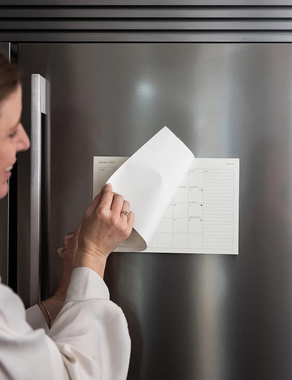 2027 Monthly Fridge Magnetic Calendar