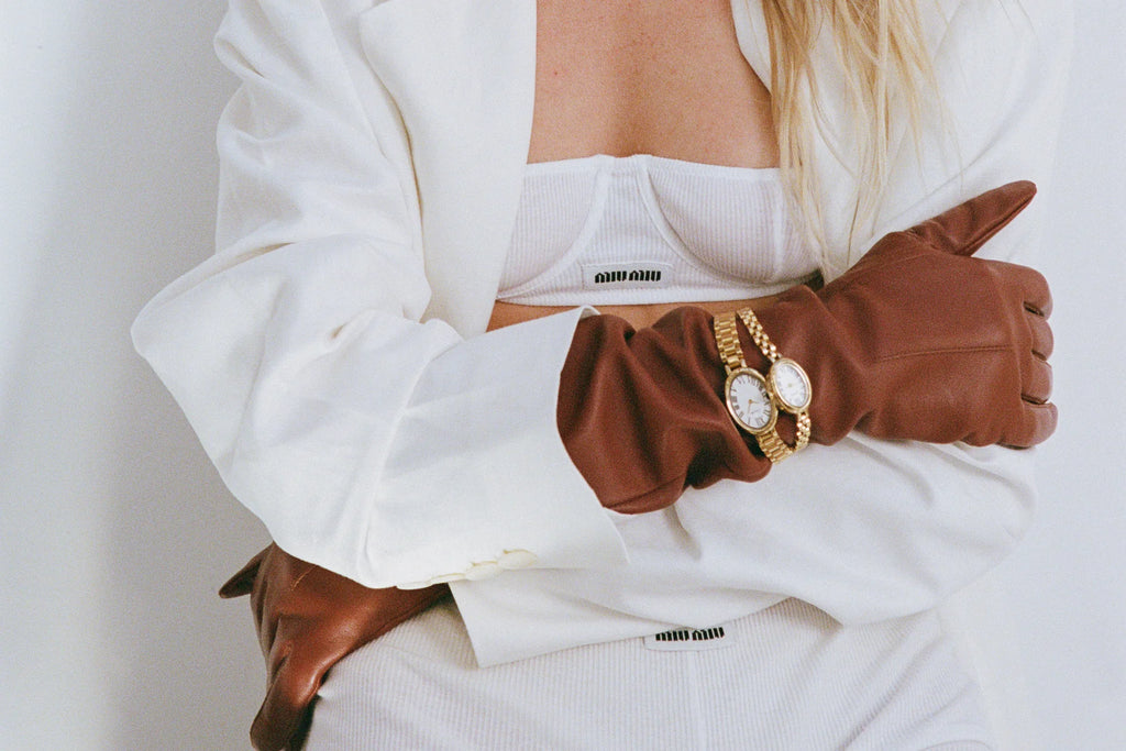 Baby Link Watch - Gold