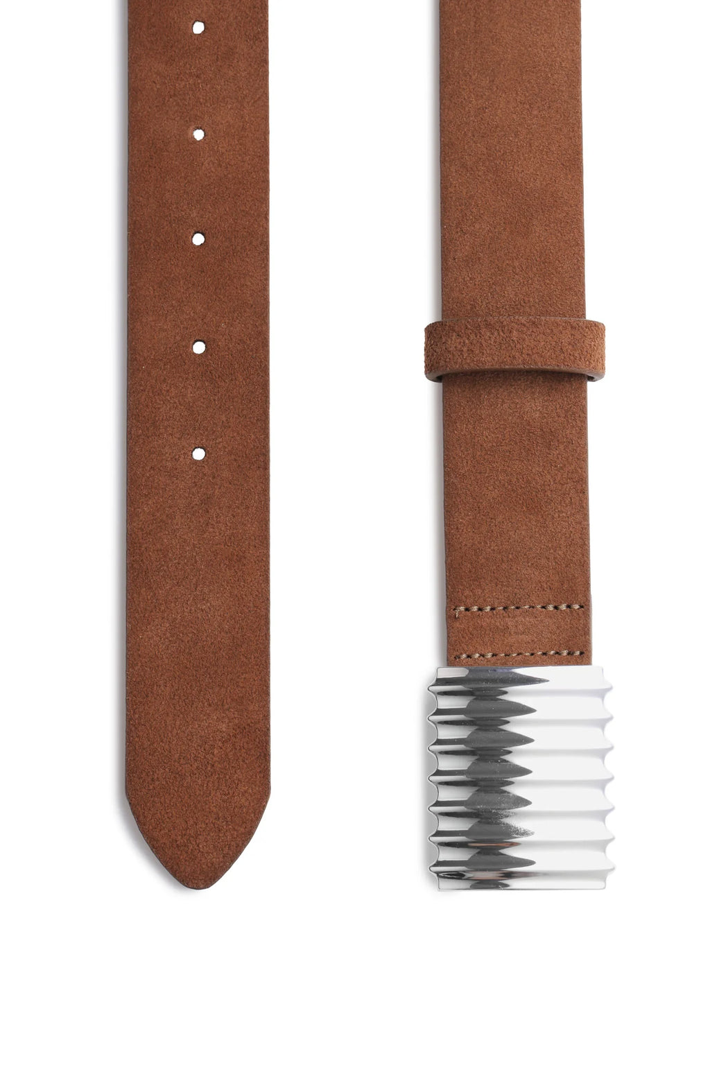 Turtle Belt - Mocha Mousse/Silver
