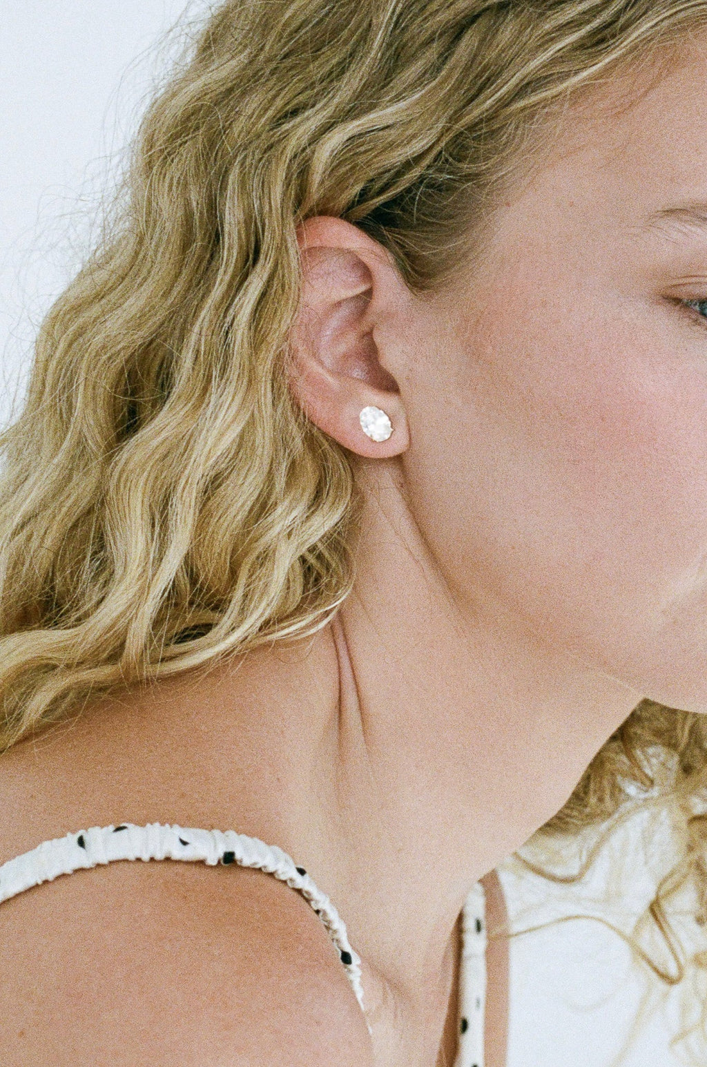 Oval Studs 2CT - Silver