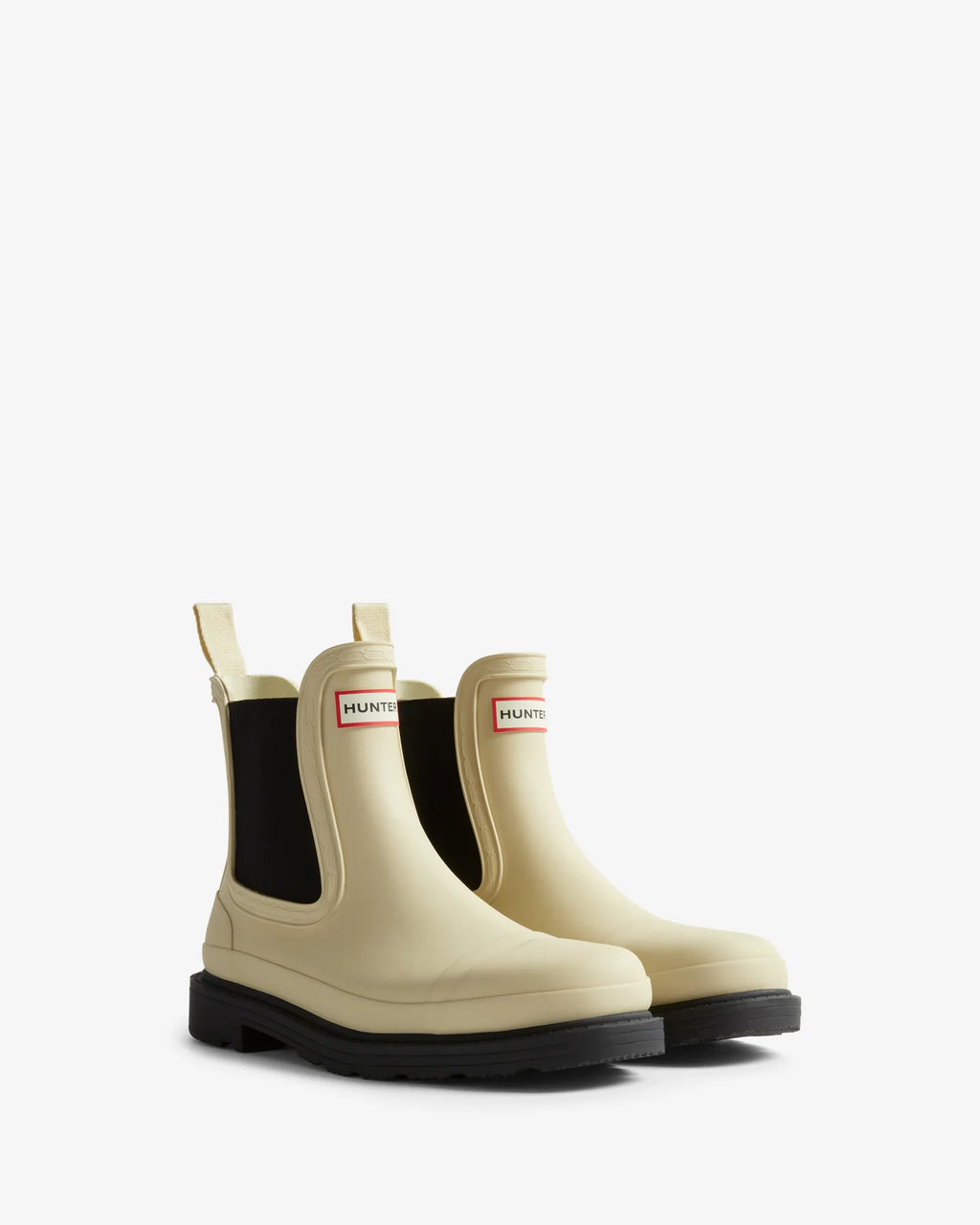 Chelsea Commando Boots - Gravel/Black
