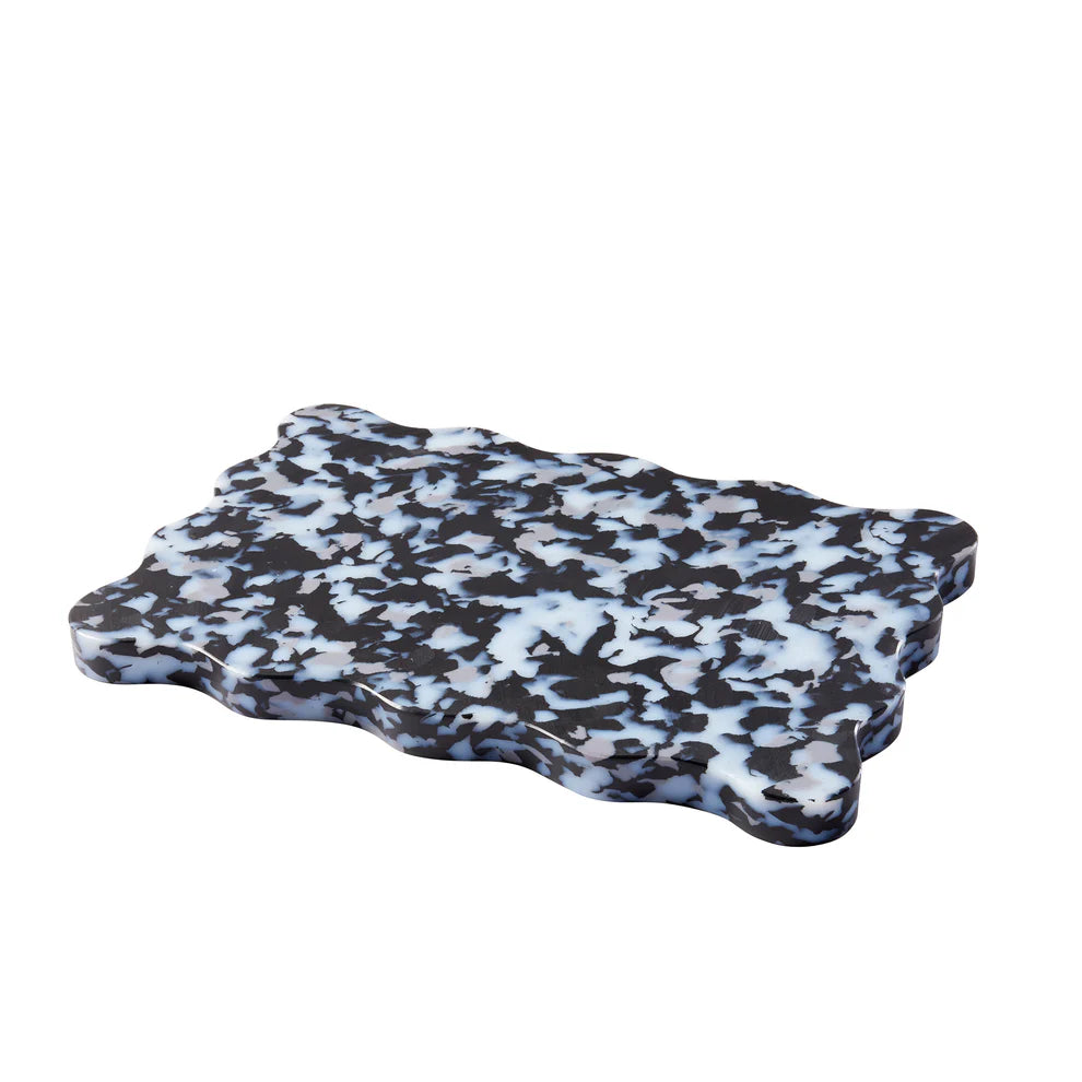 Periwinkle Wavy Chopping Board