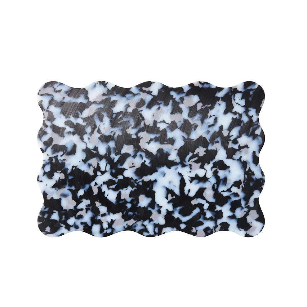 Periwinkle Wavy Chopping Board