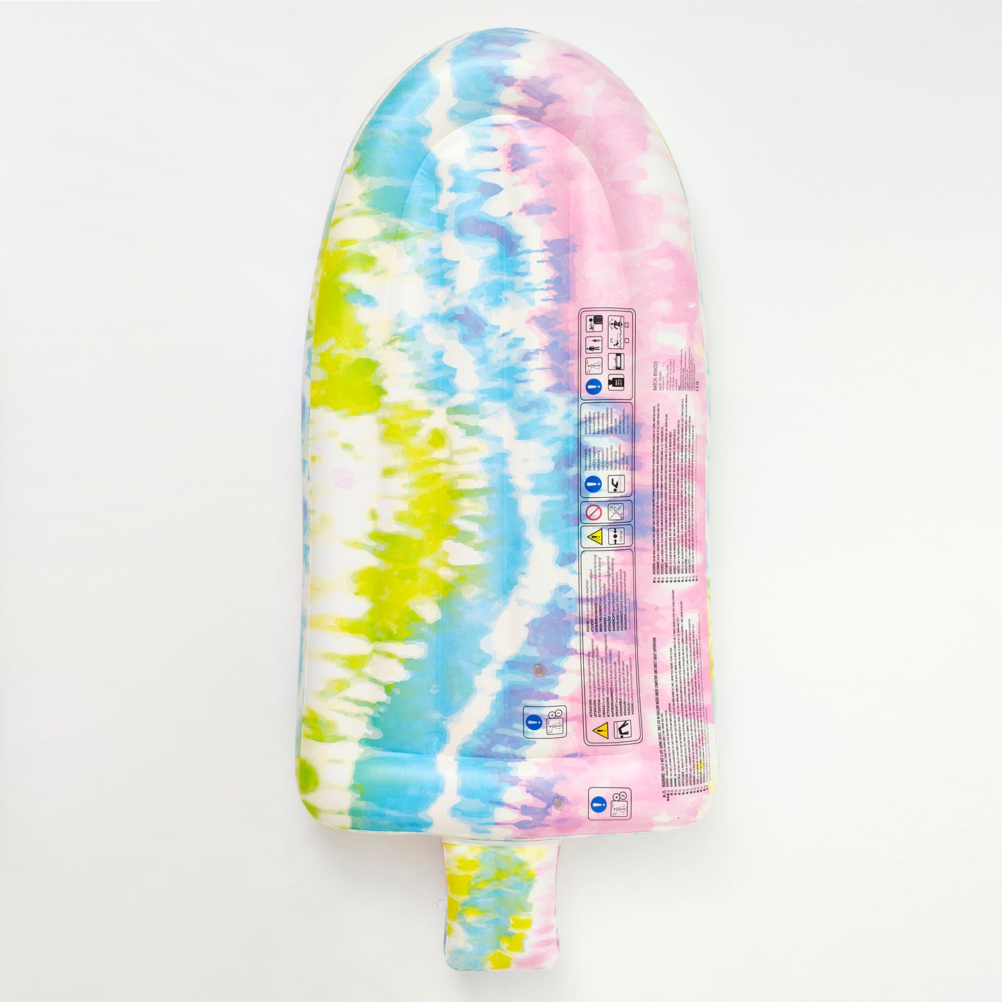 Luxe Lie-On Float - Ice Pop Tie Dye