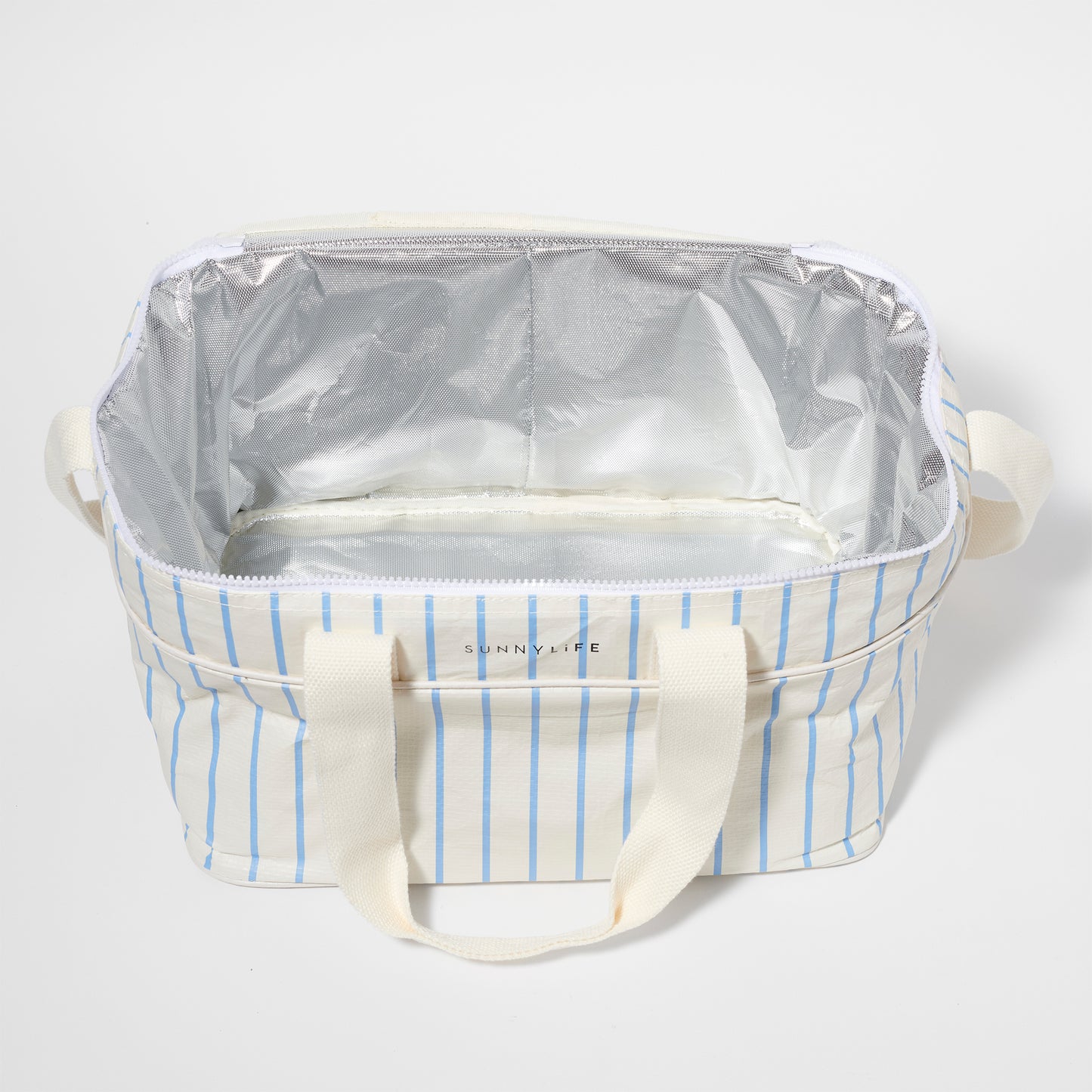 Cooler Bag Le Weekend - Mid-Blue Cream