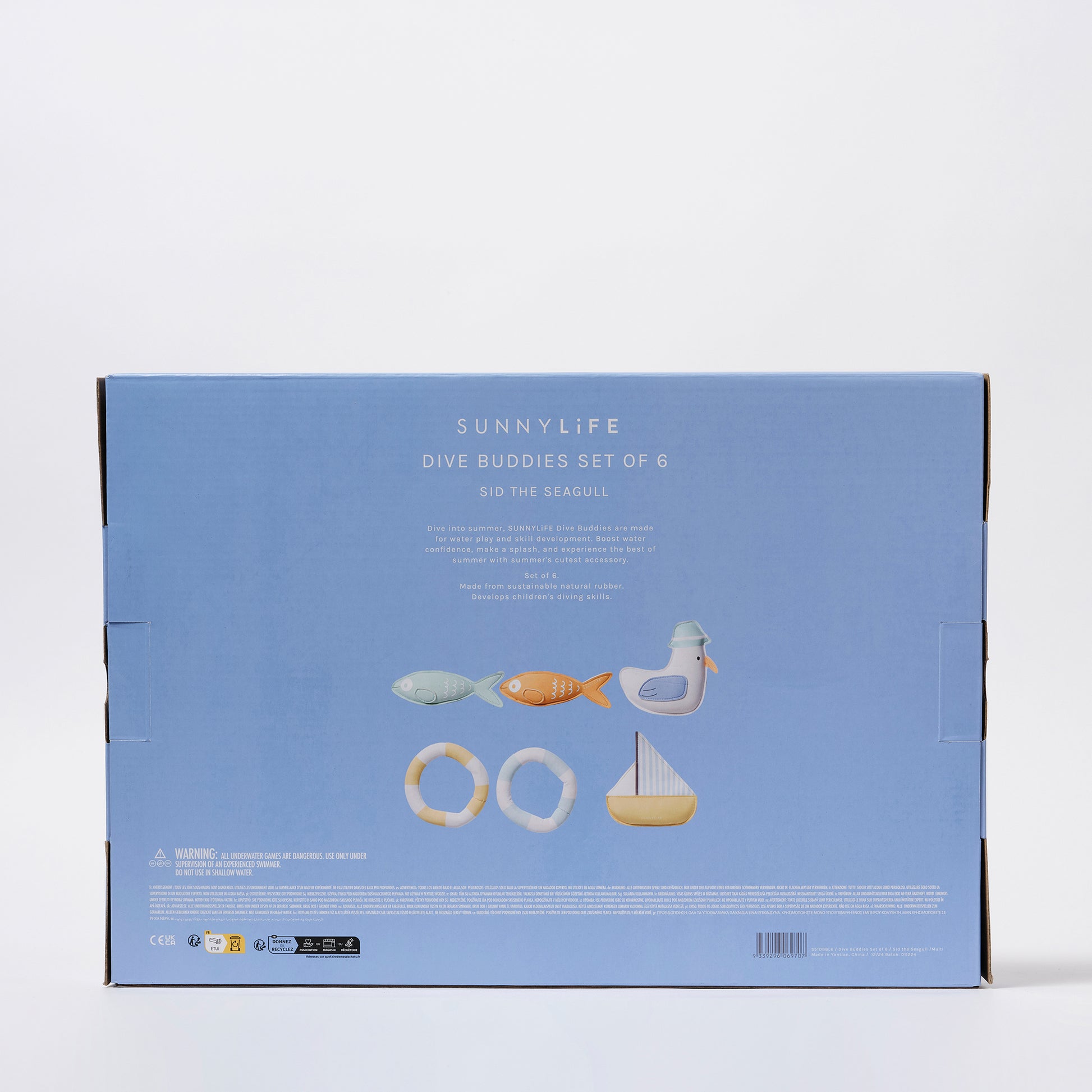 Dive Buddies (Set of 6) - Sammy the Seagull