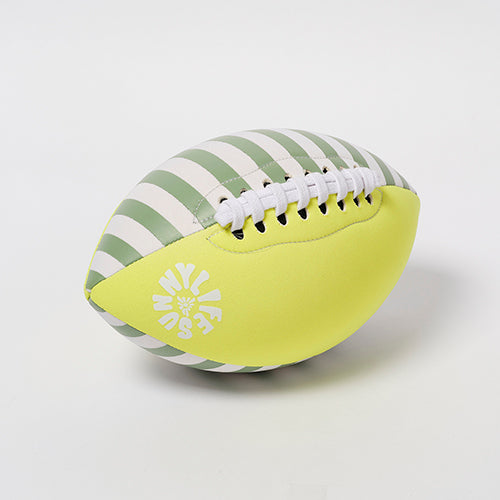 Neoprene Football - Tides Out Citrus