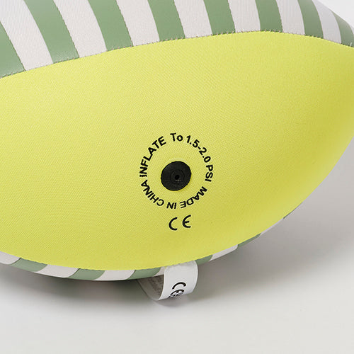 Neoprene Football - Tides Out Citrus