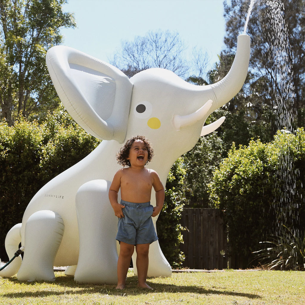 Inflatable Giant Sprinkler - Eli the Elephant