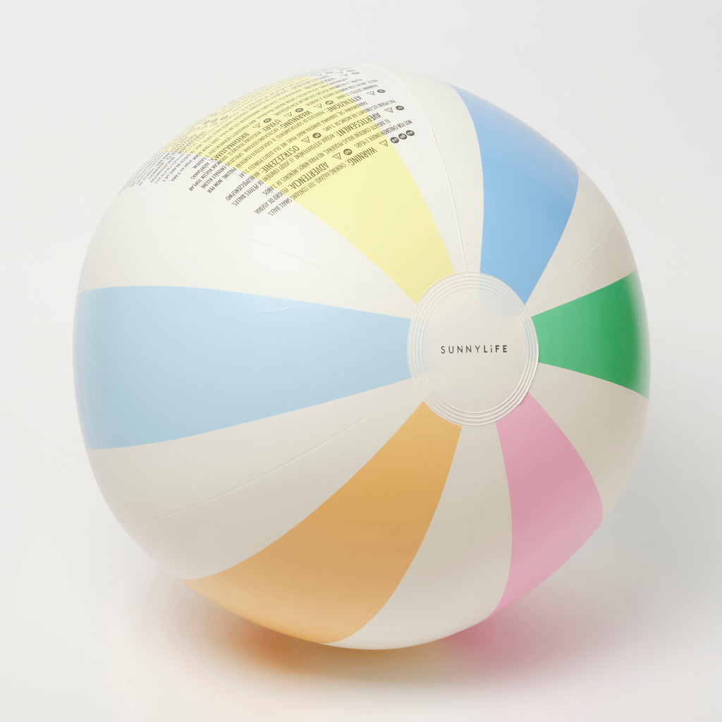 Inflatable Beach Ball - Pastel Gelato