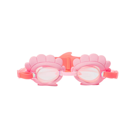 Melody the Mermaid Mini Swim Goggles - Neon Strawberry