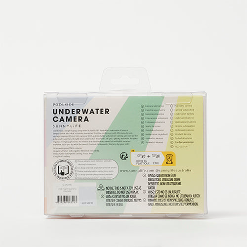 Poolside Underwater Camera - Pastel Gelato