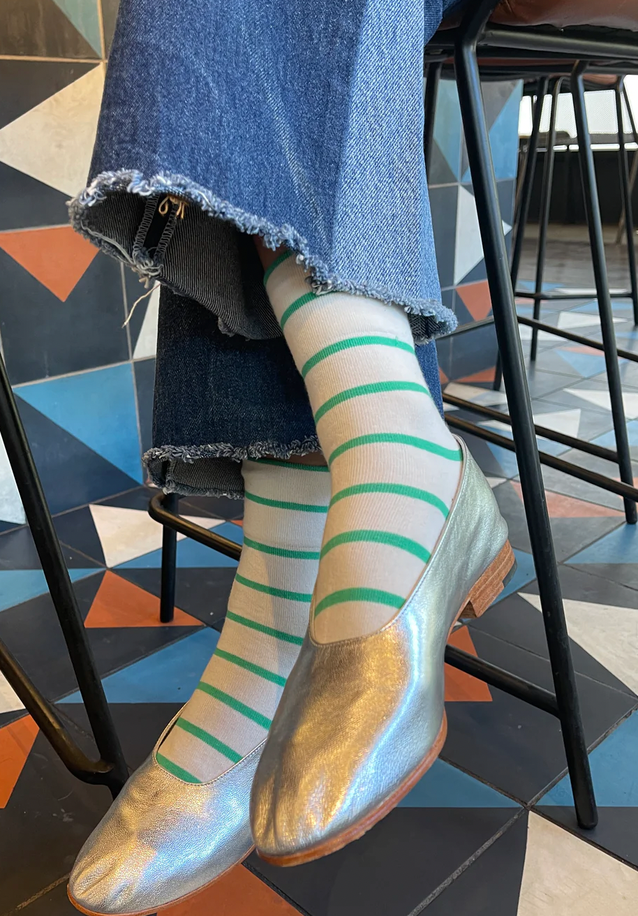 Wally Socks - Irish Green