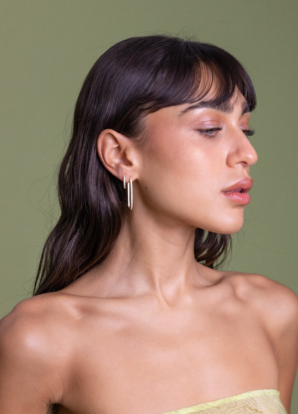 Oval Angel Hoops - 15mm