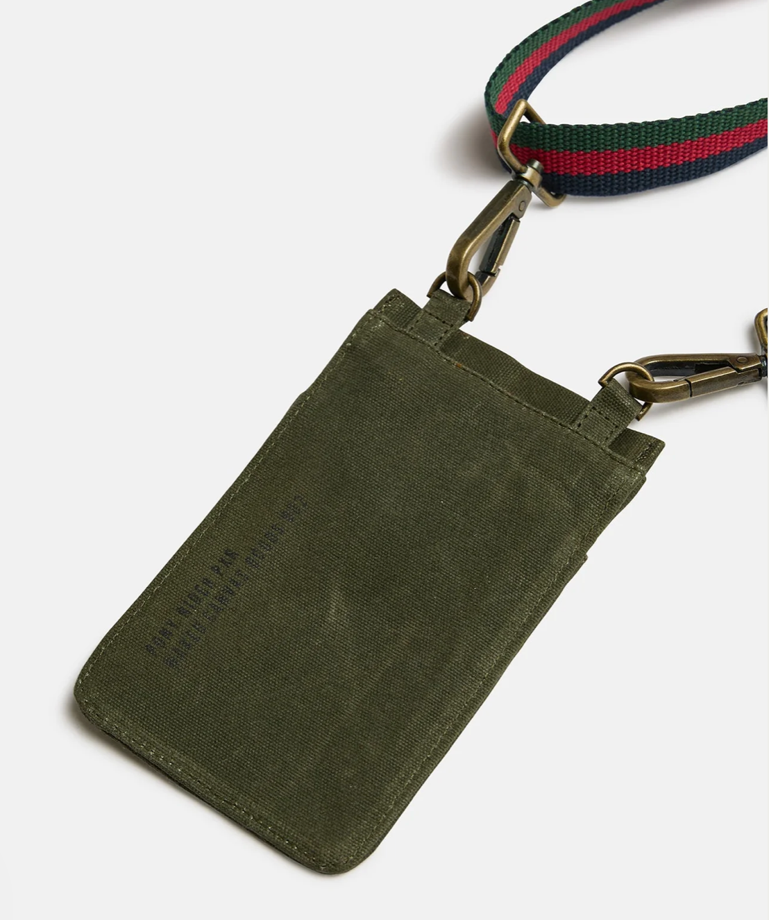 Slow Road Cross Body Phone Bag - Khaki