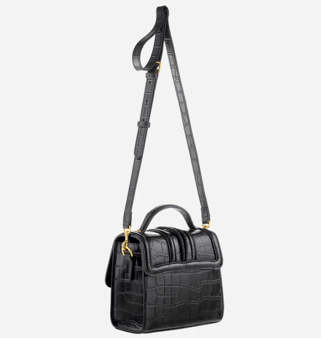 Pony Bag - Black Croc