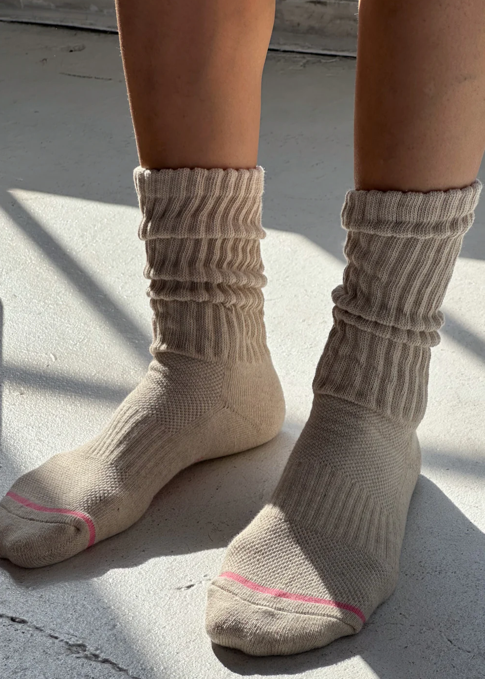 Ballet Socks - Oatmeal