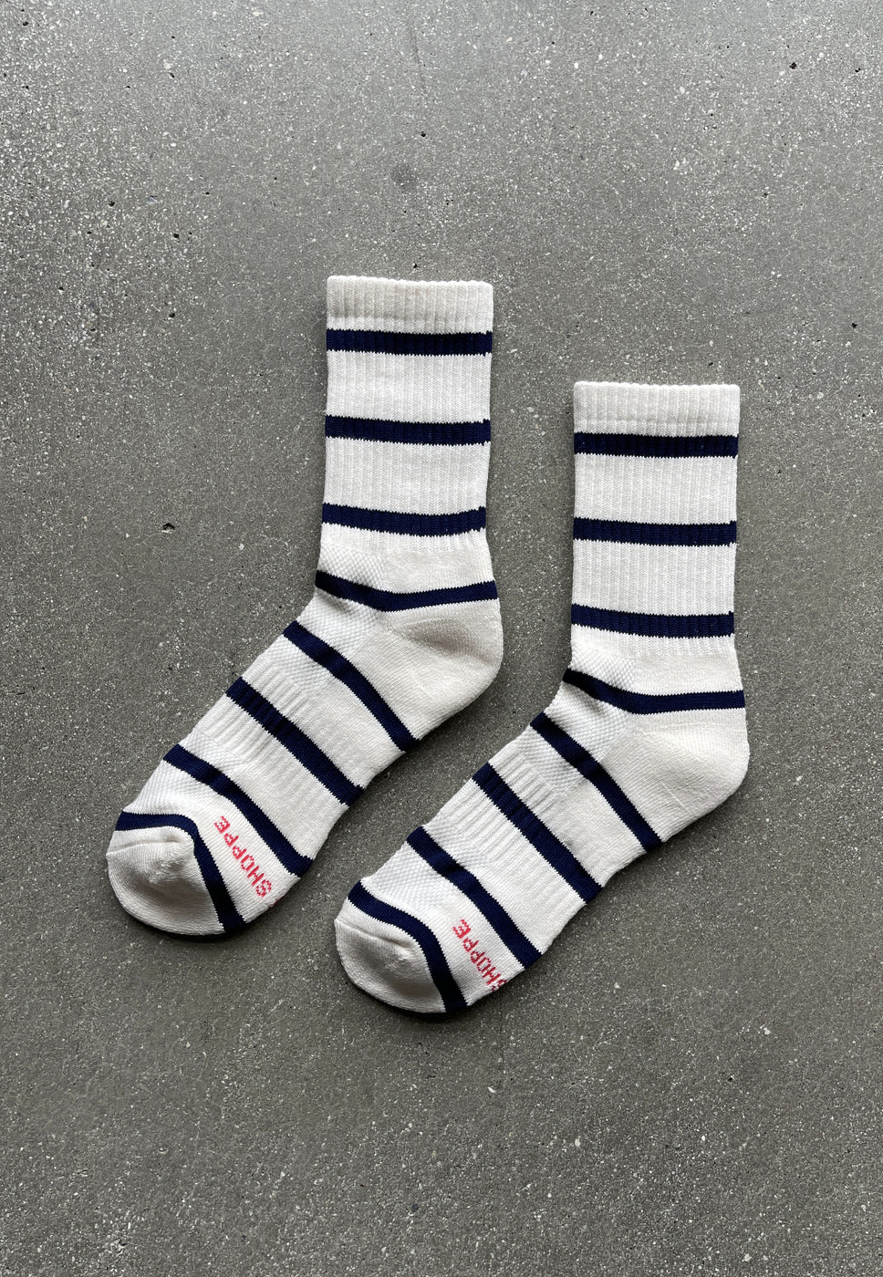 Stripe Boyfriend Socks - Sailor Stripe