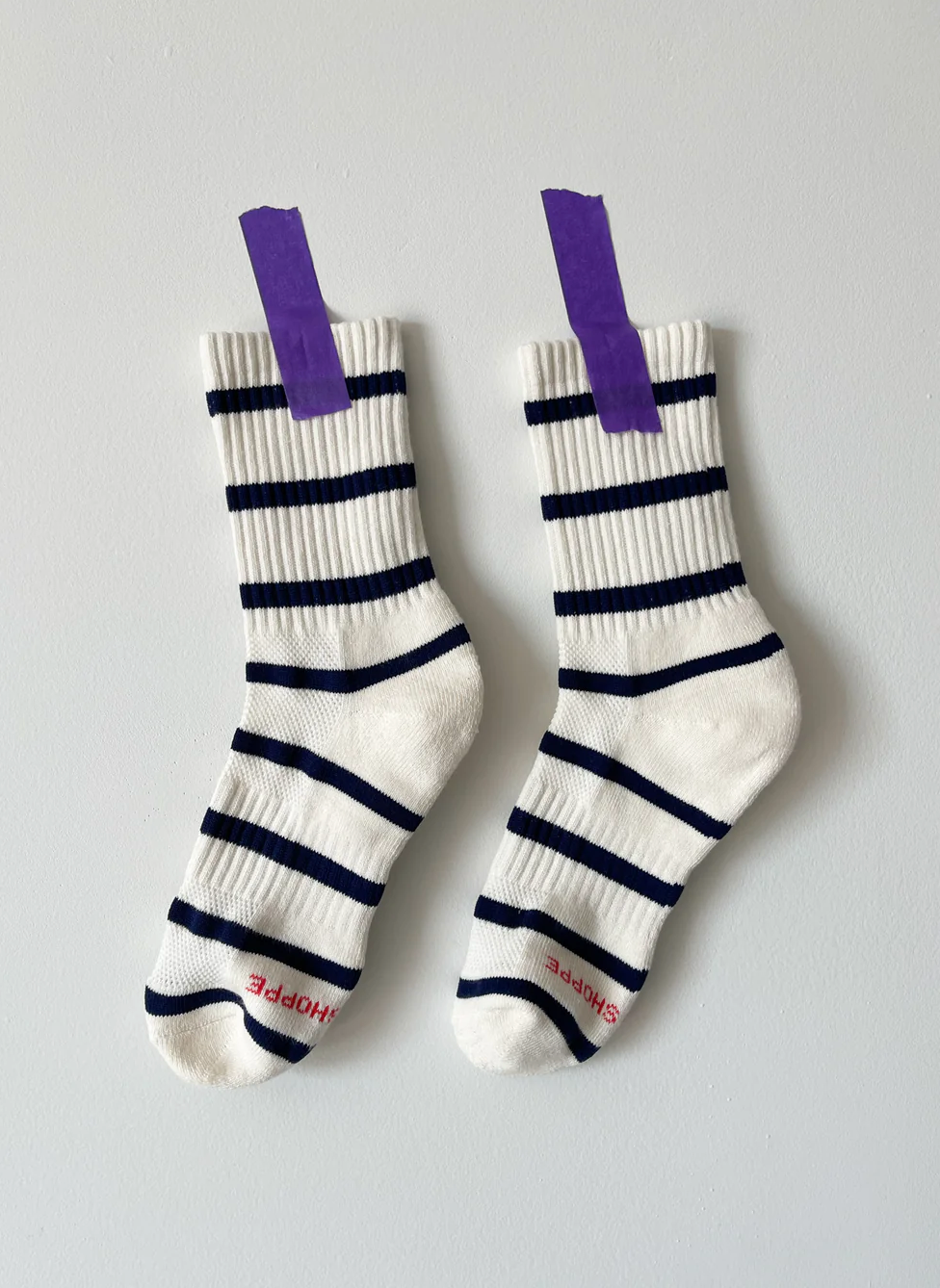 Stripe Boyfriend Socks - Sailor Stripe