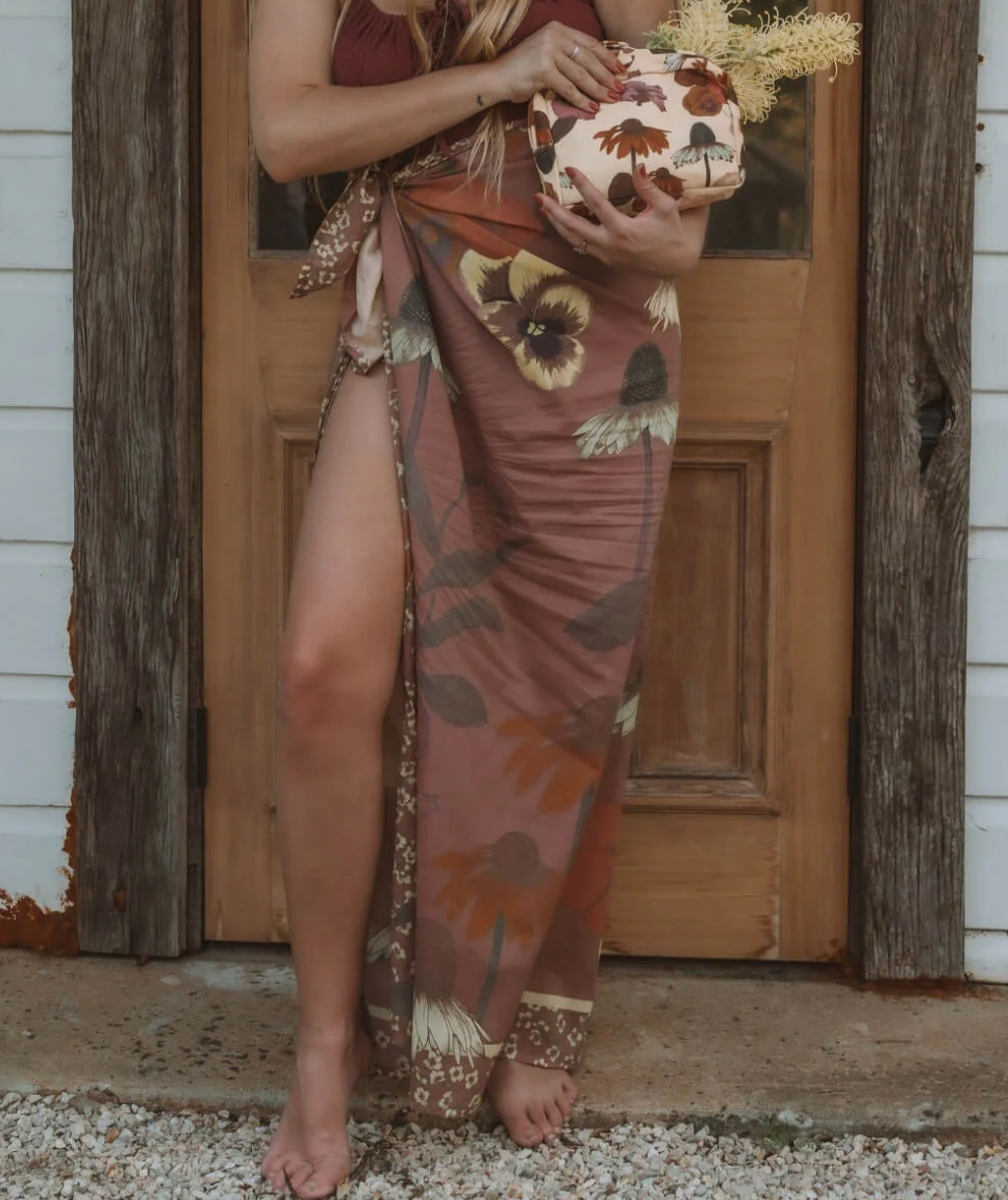 Glades Sarong - Cedar