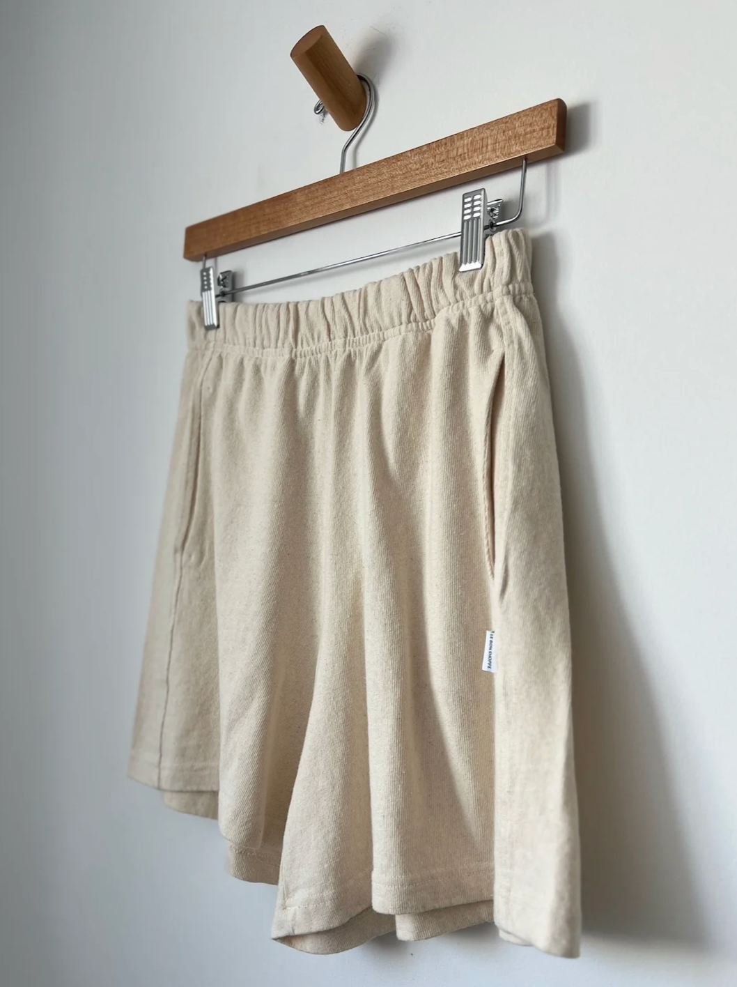 Flared Basketball Shorts - Naturel