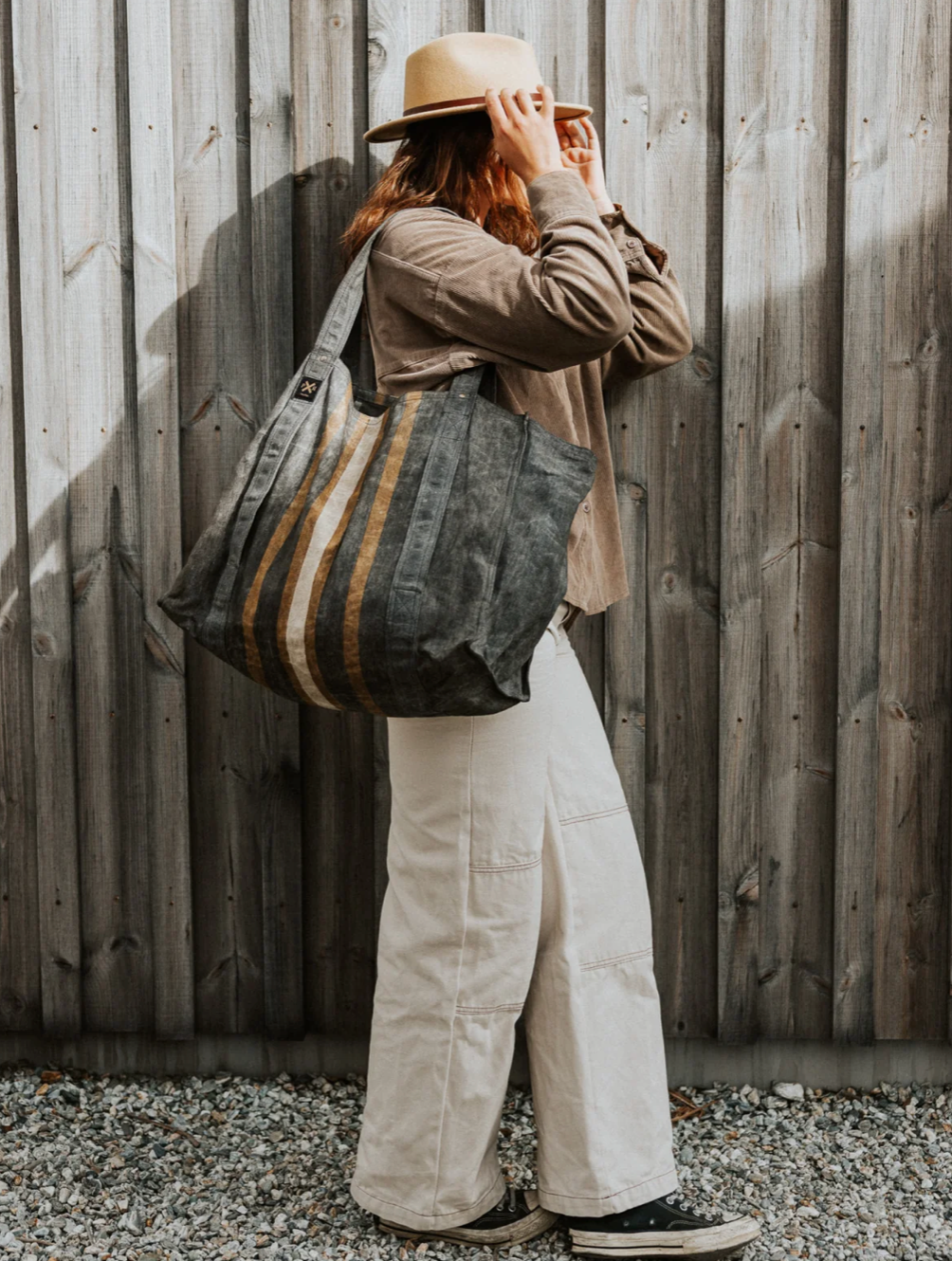 Road Tripper Tote Bag - Black
